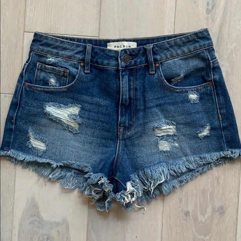 PacSun high rise Festival Shorts